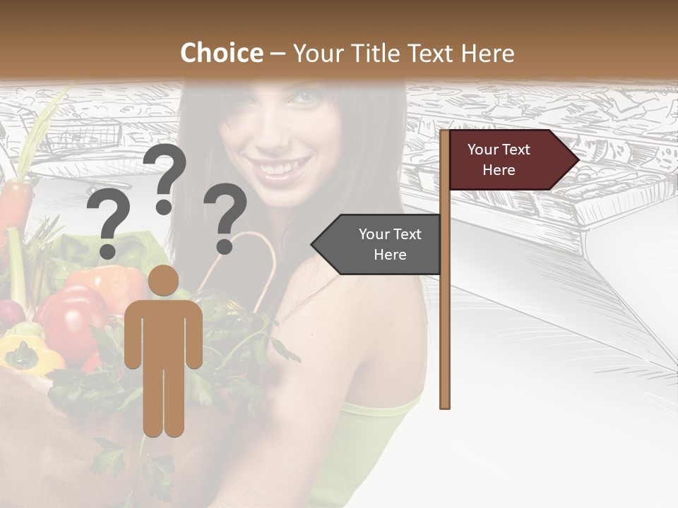 Customer Edible Grapes PowerPoint Template