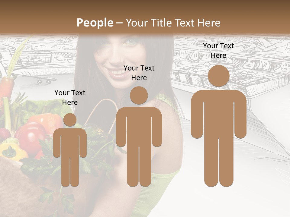 Customer Edible Grapes PowerPoint Template