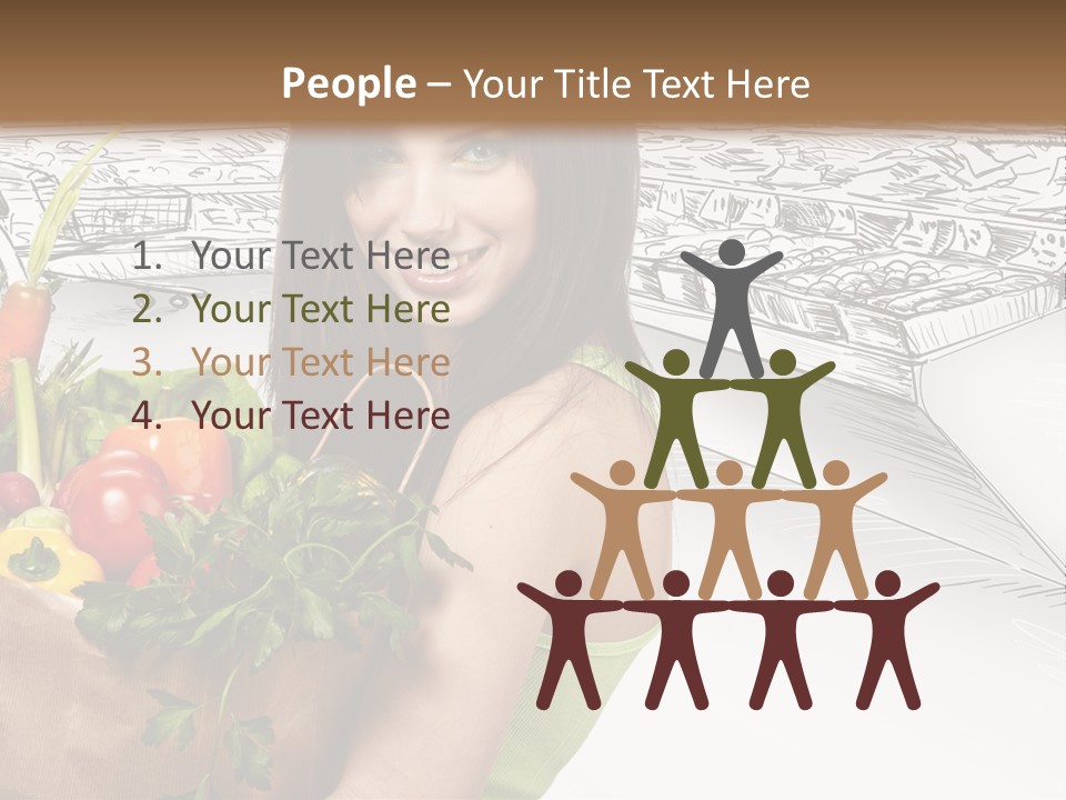 Customer Edible Grapes PowerPoint Template