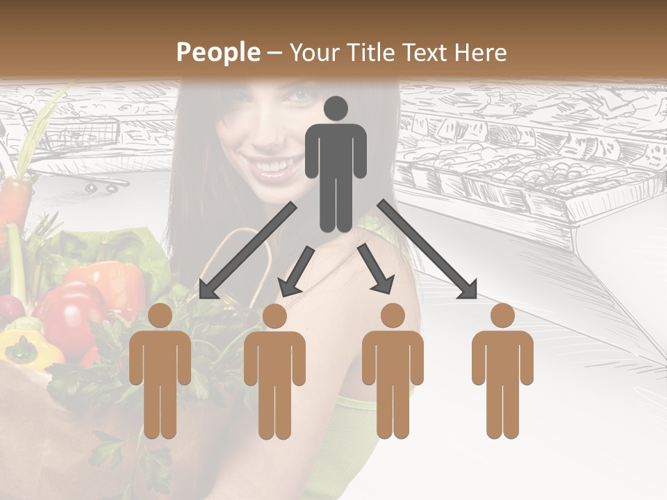 Customer Edible Grapes PowerPoint Template