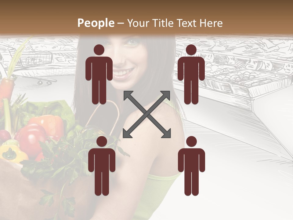 Customer Edible Grapes PowerPoint Template