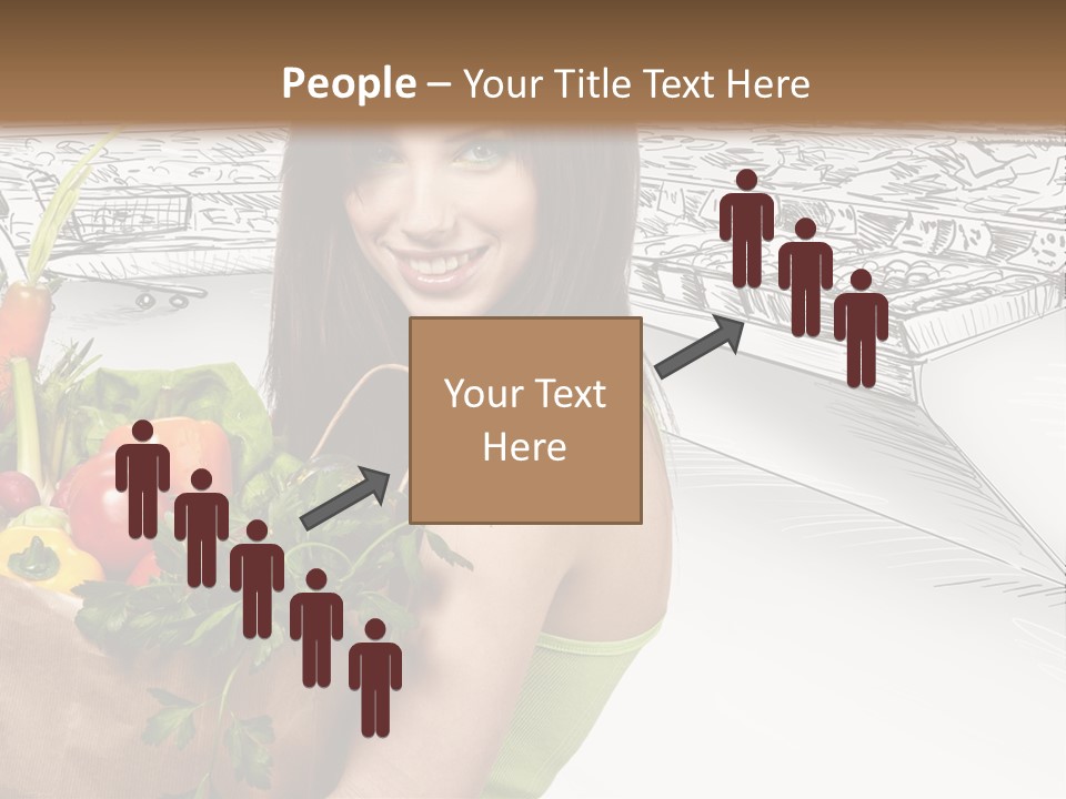 Customer Edible Grapes PowerPoint Template