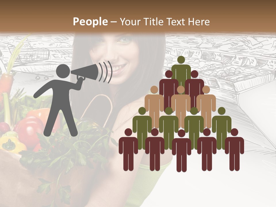 Customer Edible Grapes PowerPoint Template