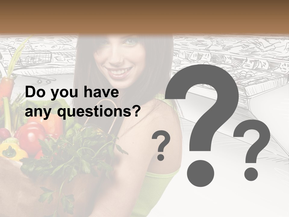 Customer Edible Grapes PowerPoint Template