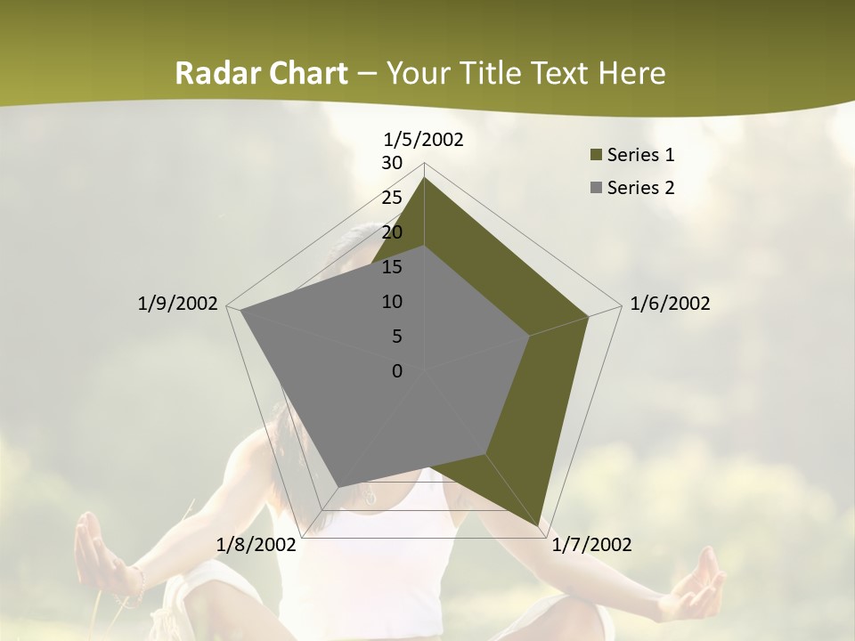 People Peaceful White PowerPoint Template