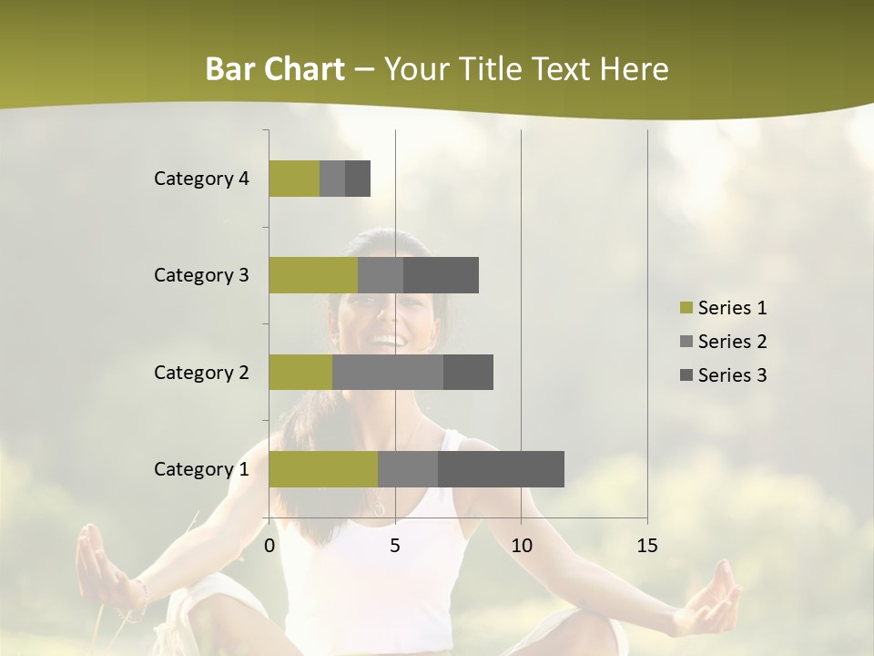 People Peaceful White PowerPoint Template