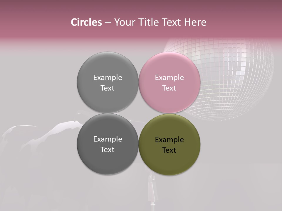 Sweet Illustration Cow PowerPoint Template