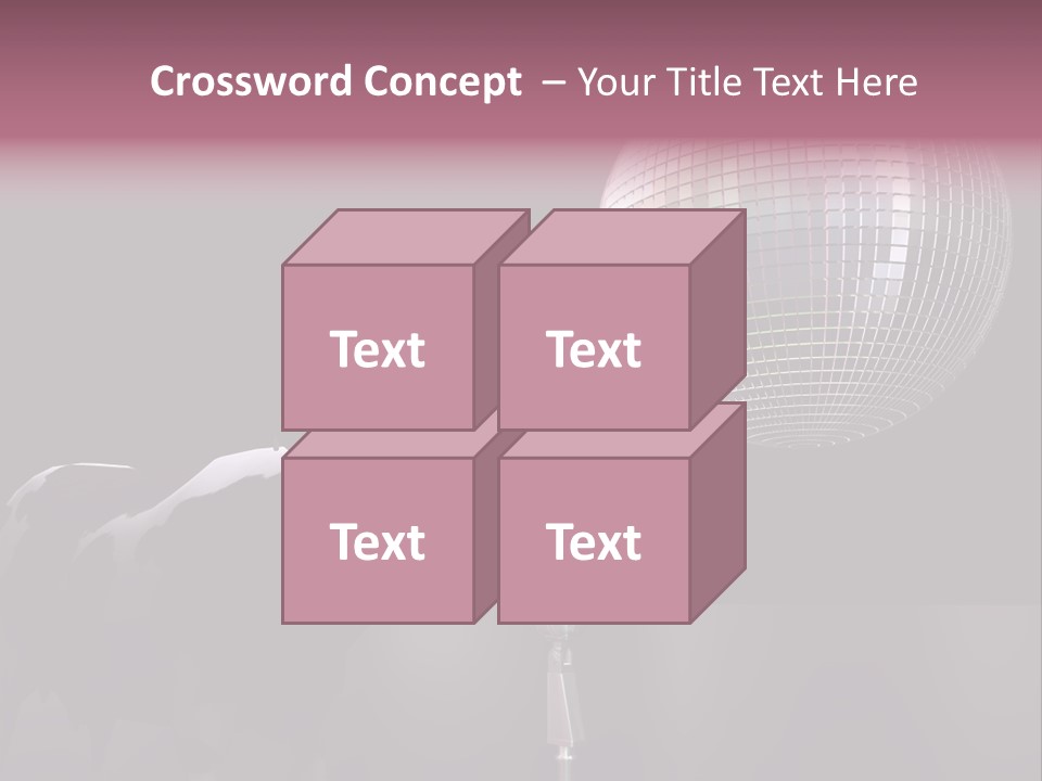 Sweet Illustration Cow PowerPoint Template