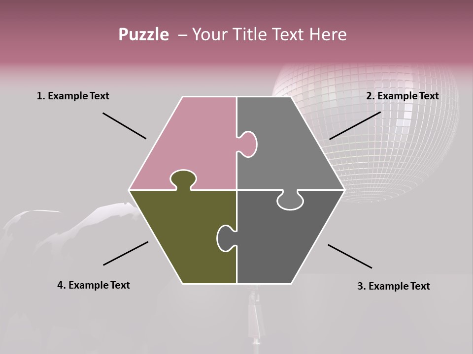 Sweet Illustration Cow PowerPoint Template