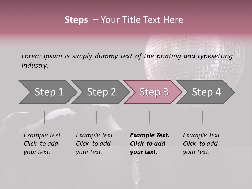 Sweet Illustration Cow PowerPoint Template