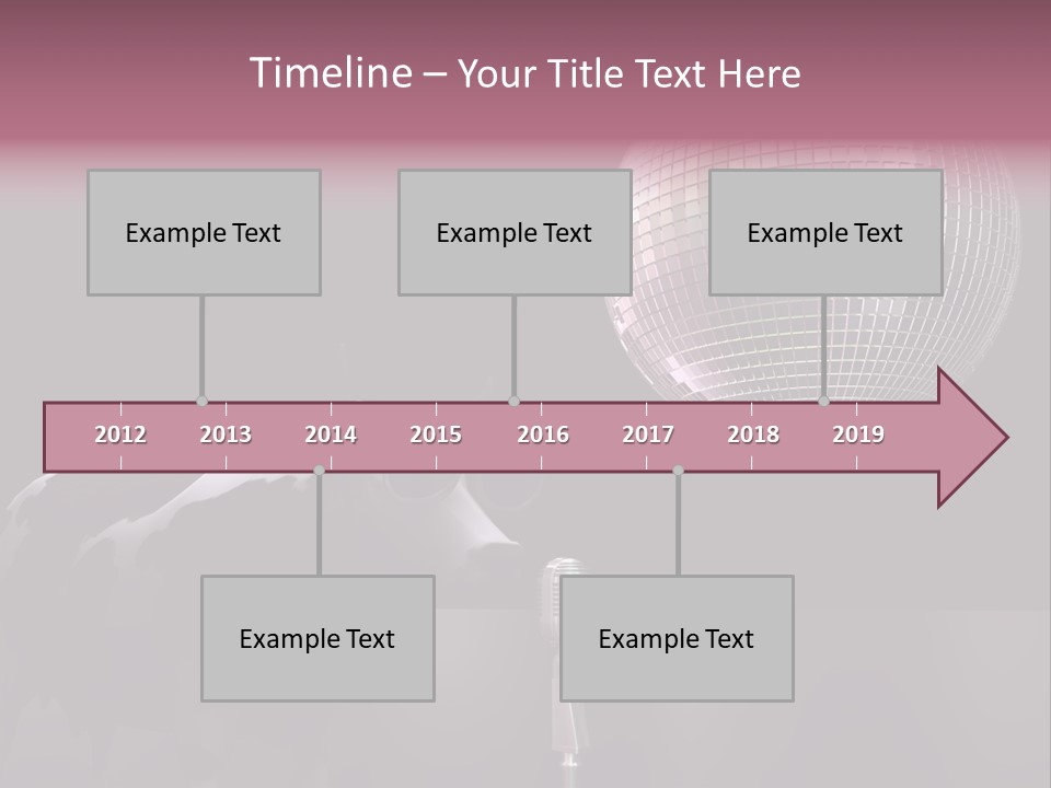 Sweet Illustration Cow PowerPoint Template
