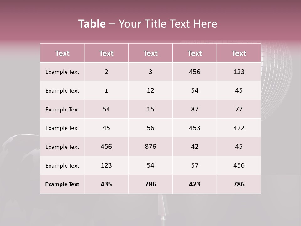 Sweet Illustration Cow PowerPoint Template