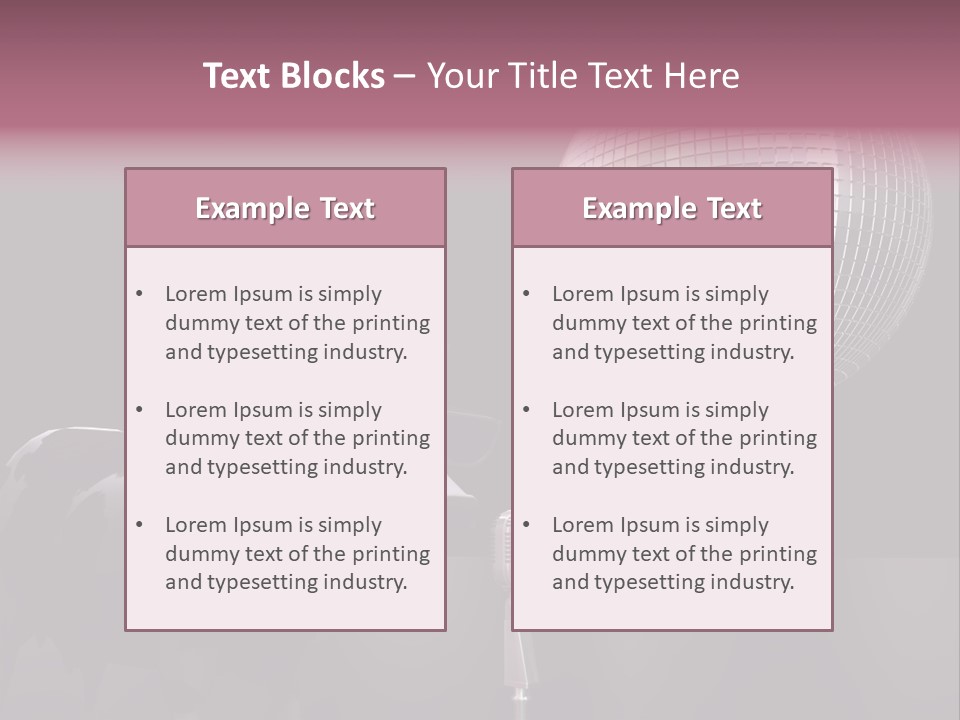 Sweet Illustration Cow PowerPoint Template