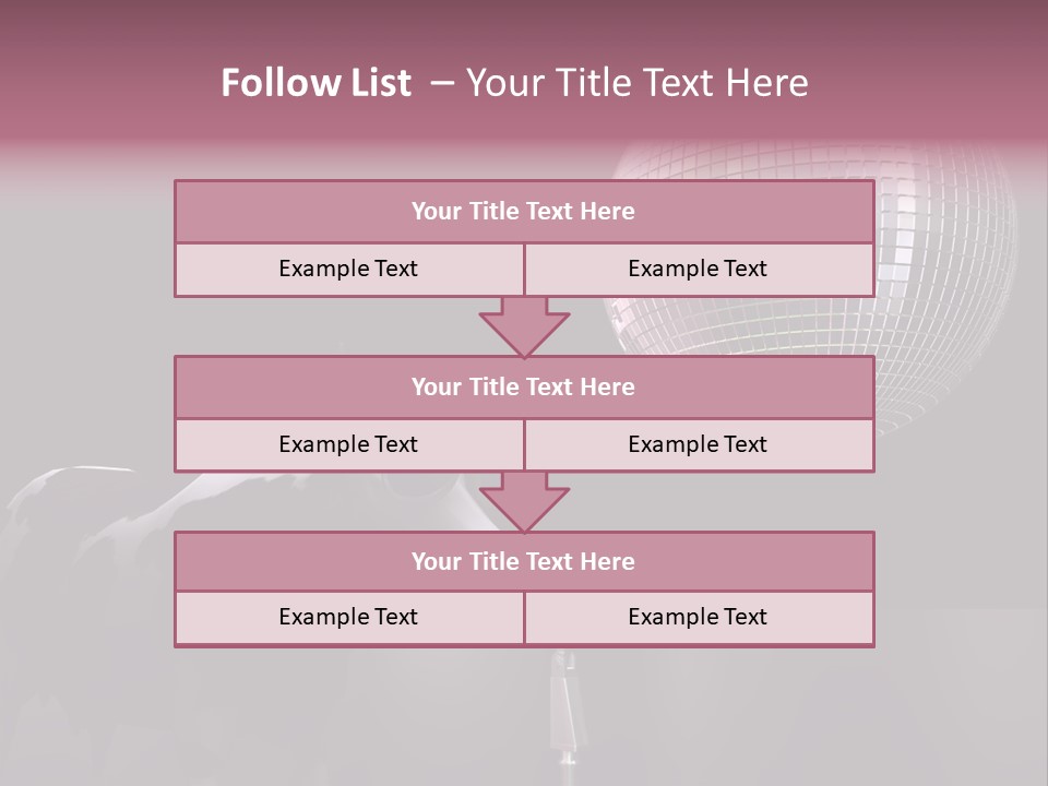 Sweet Illustration Cow PowerPoint Template