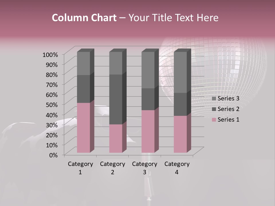 Sweet Illustration Cow PowerPoint Template