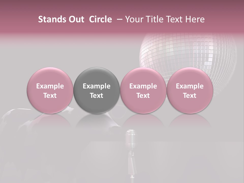 Sweet Illustration Cow PowerPoint Template