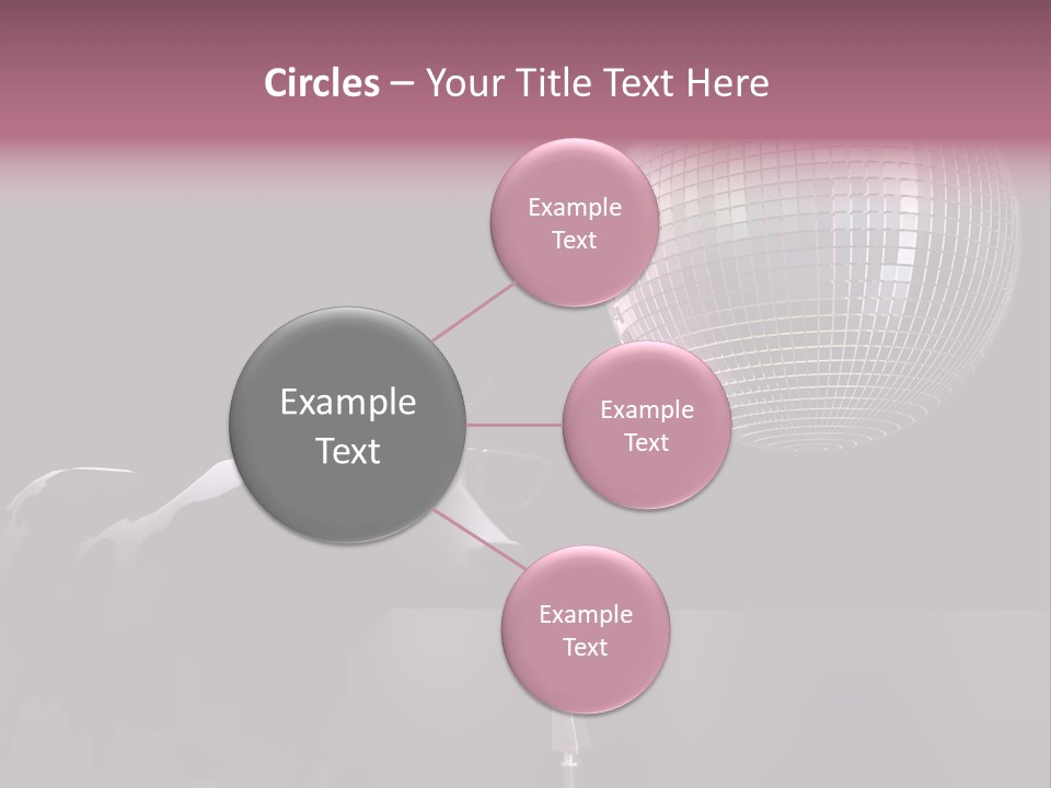 Sweet Illustration Cow PowerPoint Template