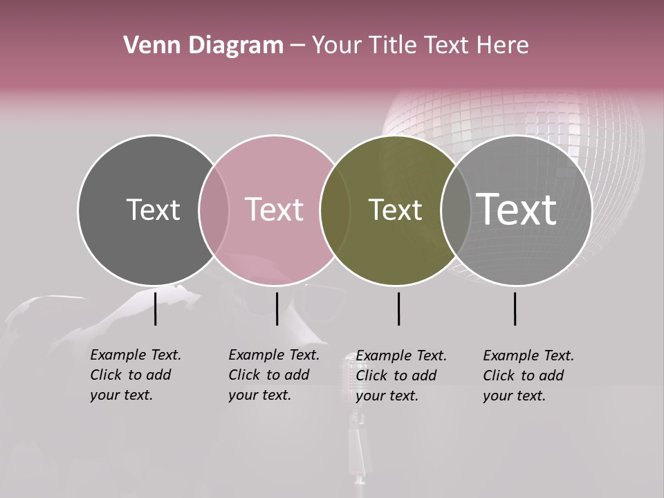 Sweet Illustration Cow PowerPoint Template
