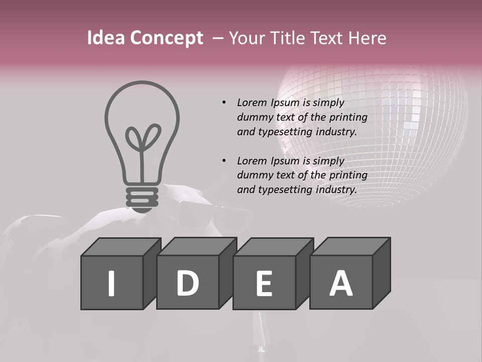 Sweet Illustration Cow PowerPoint Template