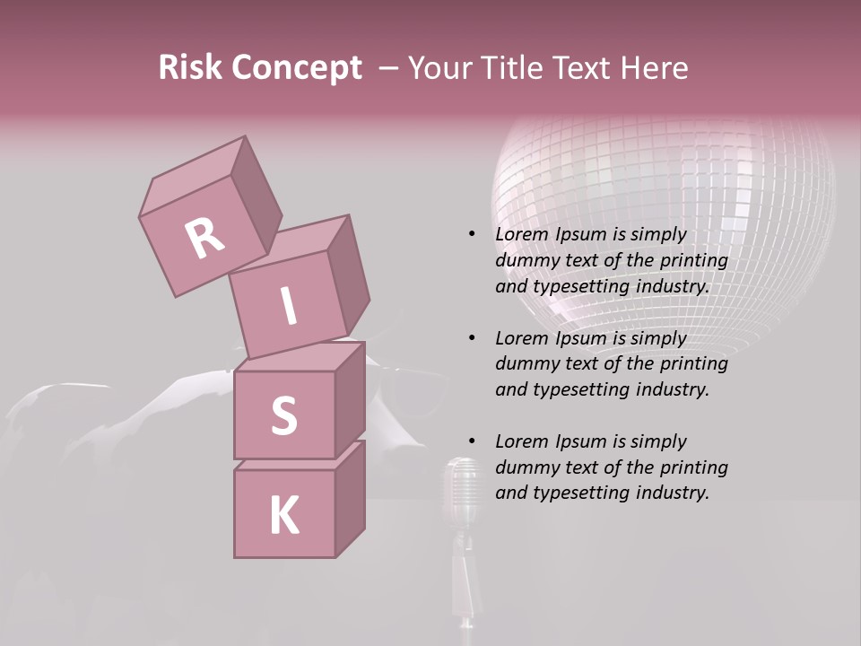 Sweet Illustration Cow PowerPoint Template