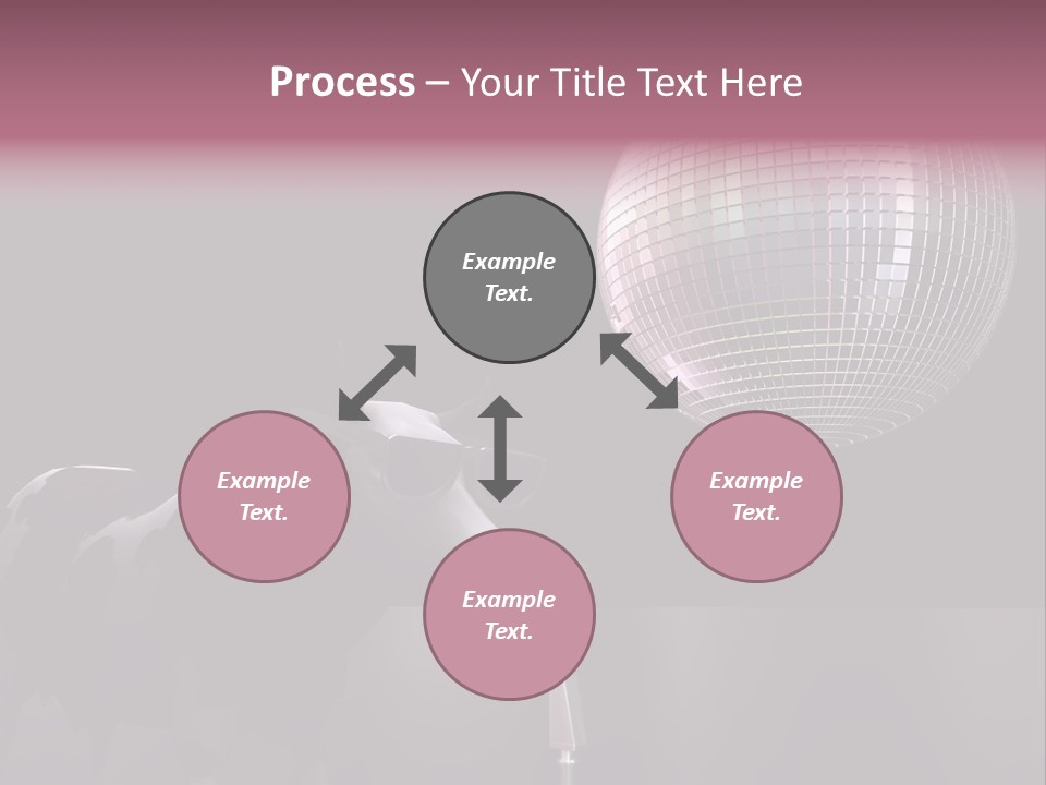 Sweet Illustration Cow PowerPoint Template