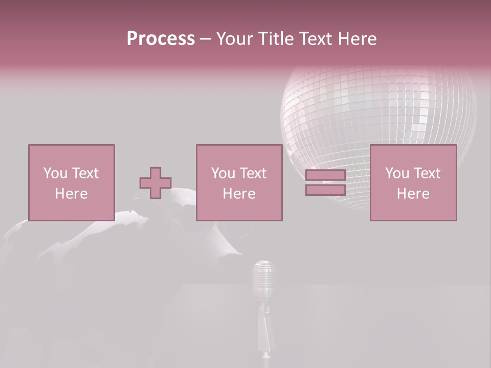 Sweet Illustration Cow PowerPoint Template