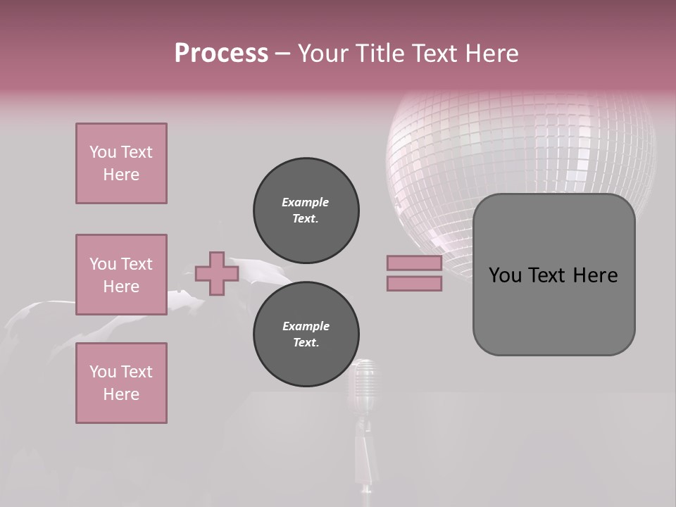Sweet Illustration Cow PowerPoint Template