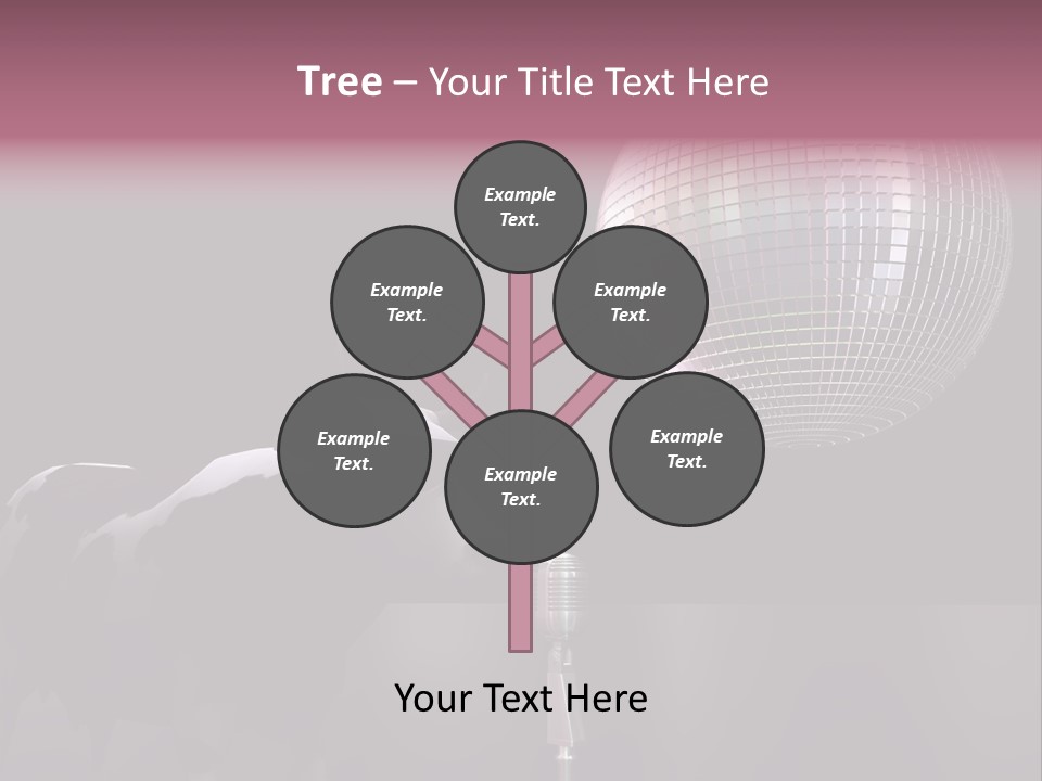 Sweet Illustration Cow PowerPoint Template