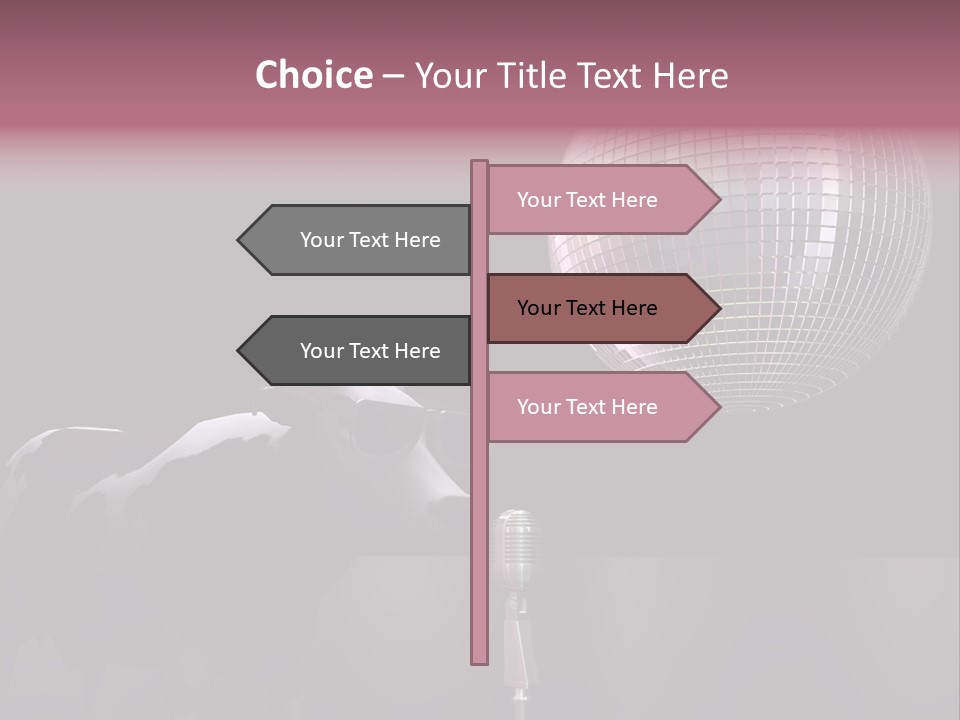 Sweet Illustration Cow PowerPoint Template