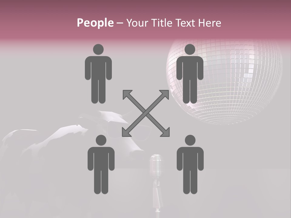 Sweet Illustration Cow PowerPoint Template