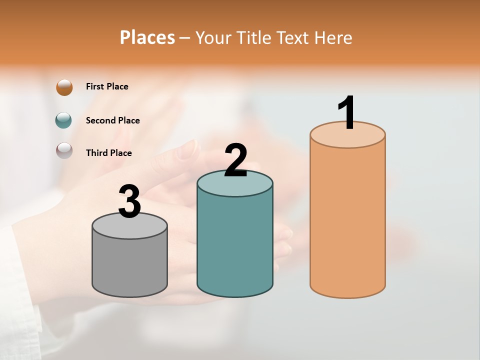 Line Close Up Together PowerPoint Template