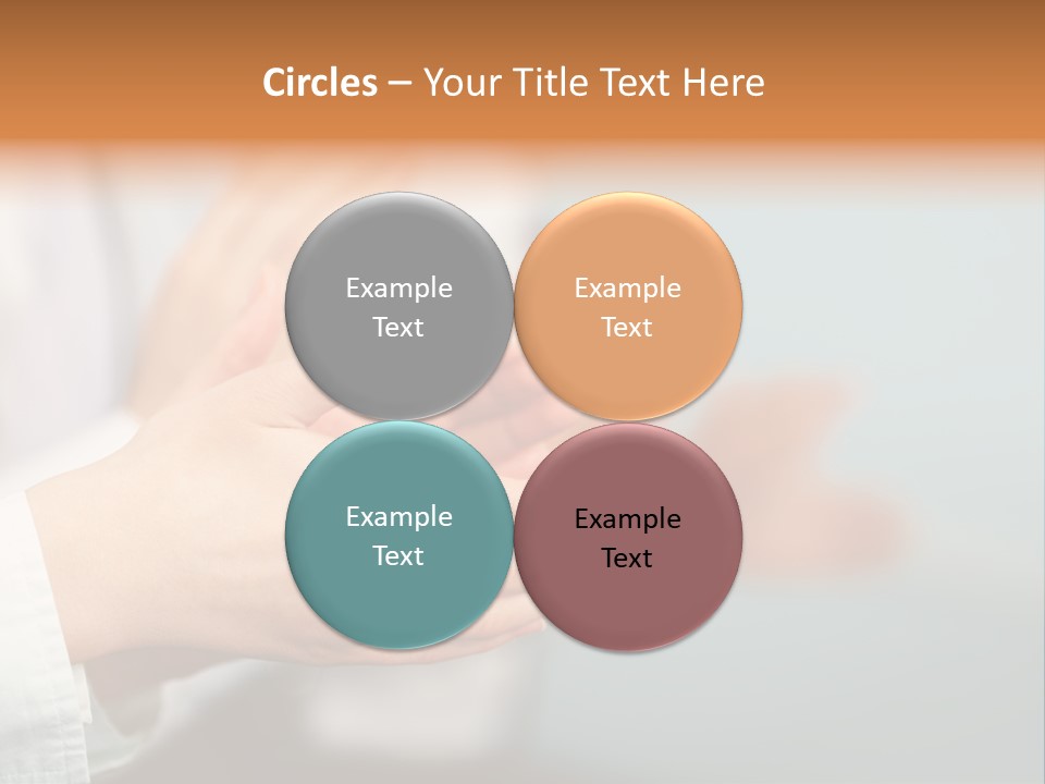 Line Close Up Together PowerPoint Template