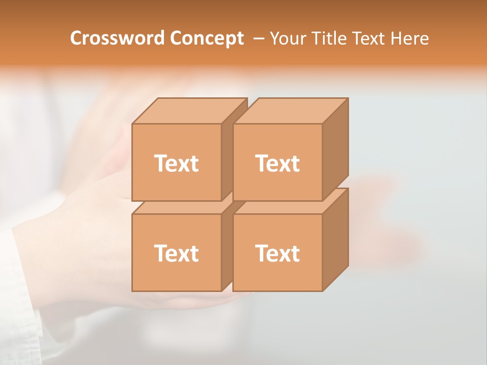 Line Close Up Together PowerPoint Template