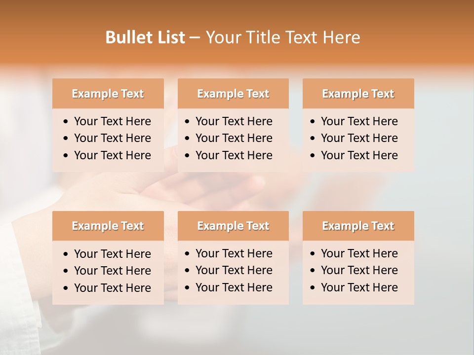 Line Close Up Together PowerPoint Template