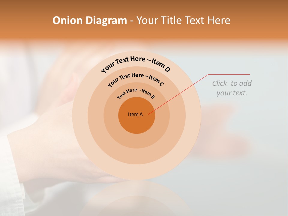 Line Close Up Together PowerPoint Template