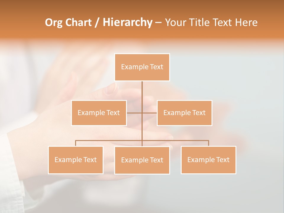 Line Close Up Together PowerPoint Template