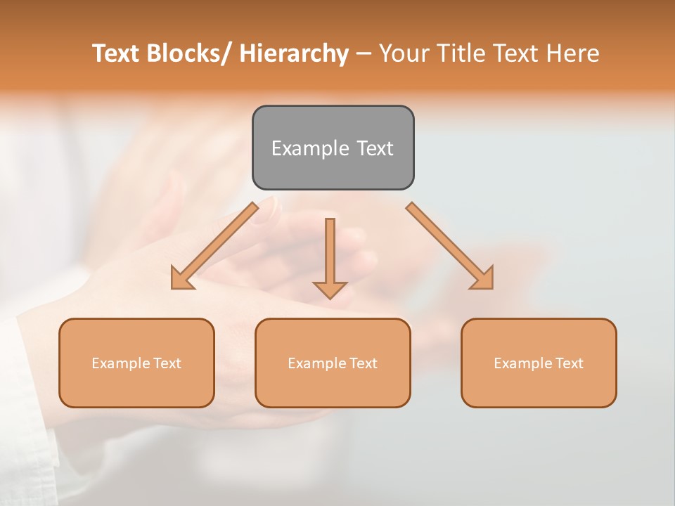 Line Close Up Together PowerPoint Template