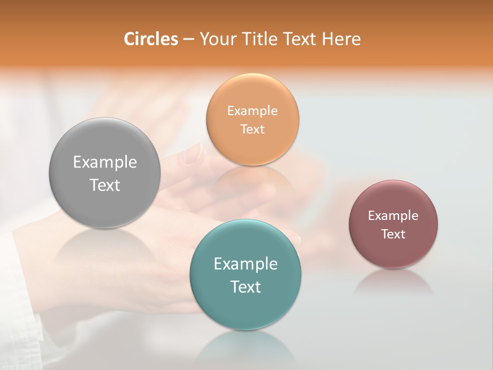 Line Close Up Together PowerPoint Template