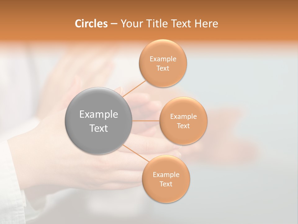 Line Close Up Together PowerPoint Template