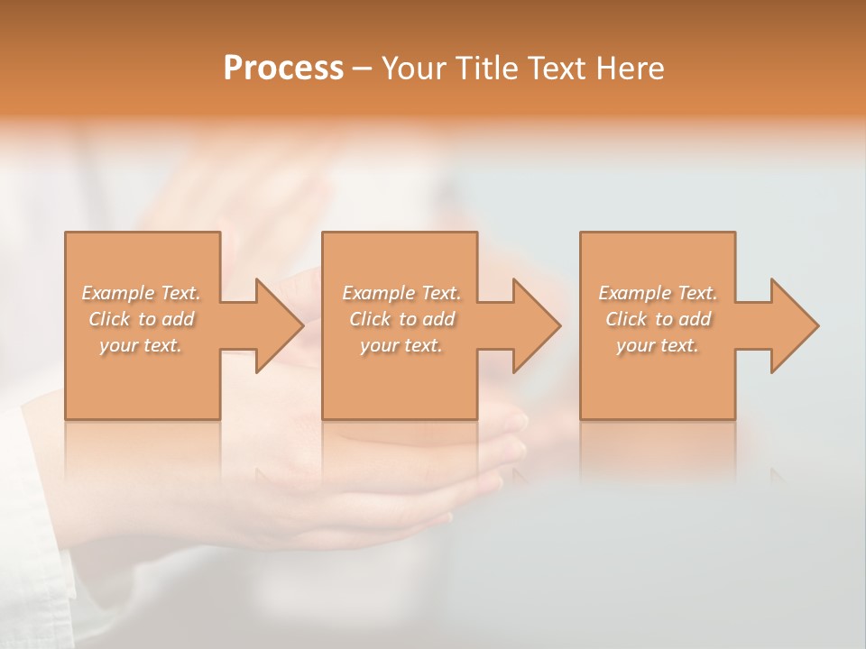 Line Close Up Together PowerPoint Template