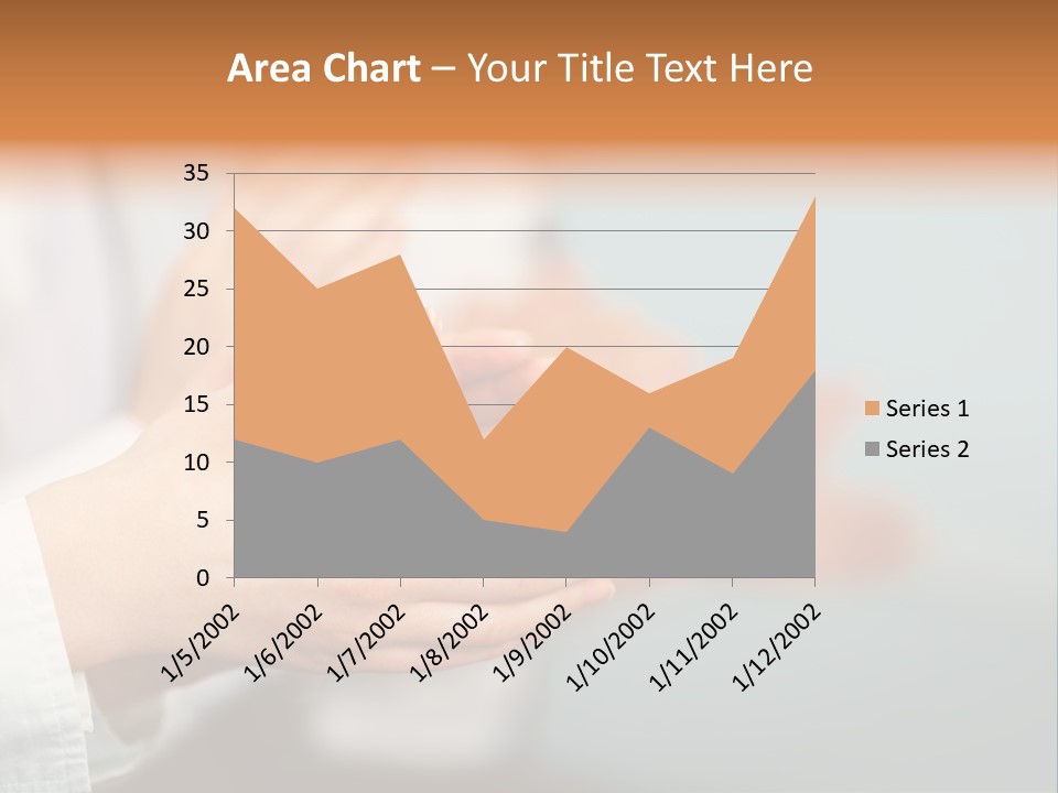 Line Close Up Together PowerPoint Template