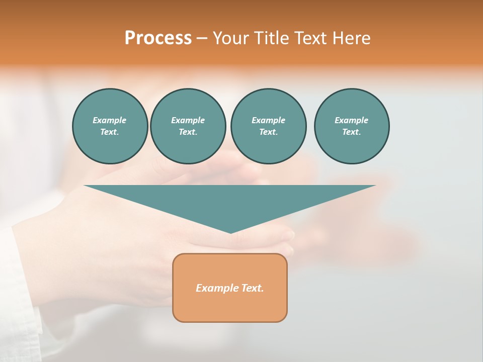 Line Close Up Together PowerPoint Template