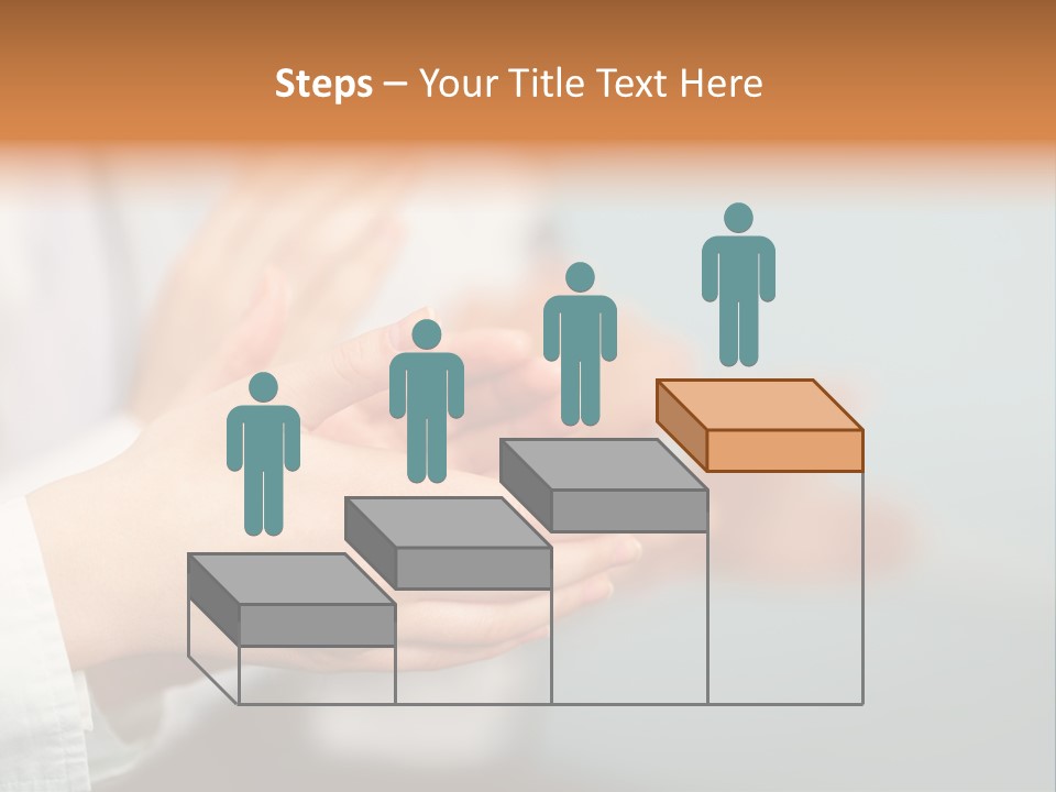 Line Close Up Together PowerPoint Template