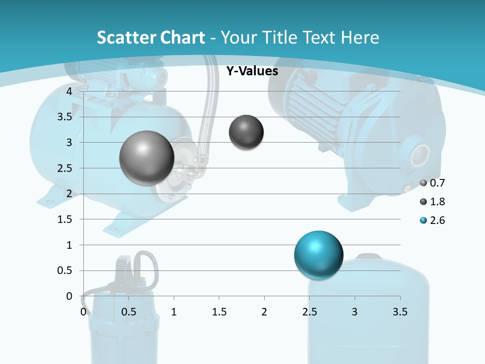 Water Backgrounds Pumps PowerPoint Template