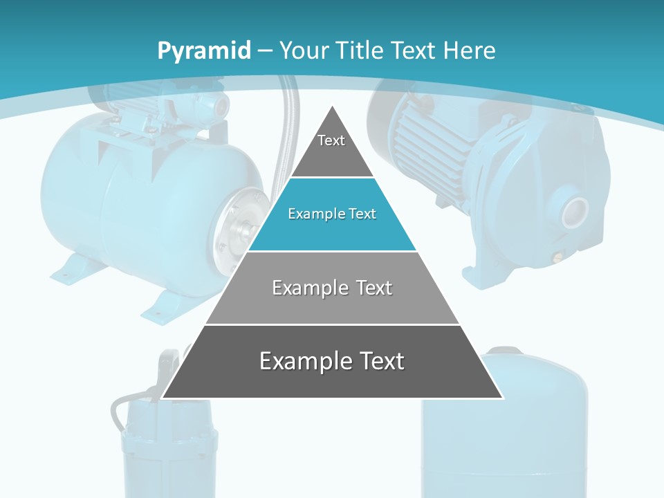 Water Backgrounds Pumps PowerPoint Template