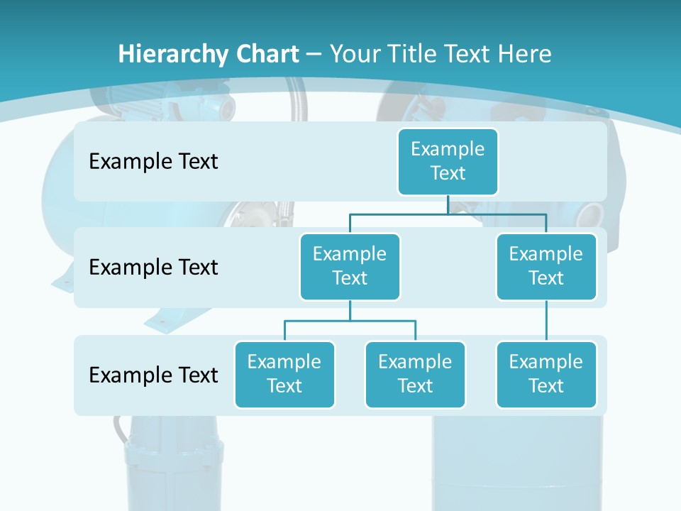 Water Backgrounds Pumps PowerPoint Template