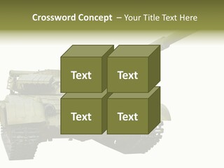 Mobile Weapon Target PowerPoint Template
