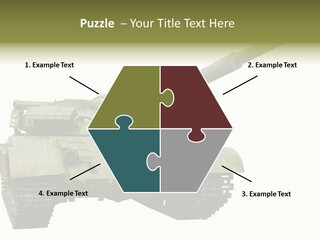 Mobile Weapon Target PowerPoint Template