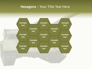 Mobile Weapon Target PowerPoint Template