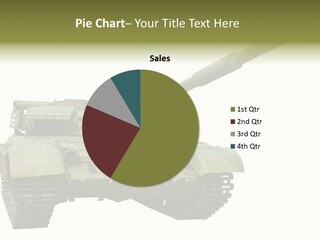 Mobile Weapon Target PowerPoint Template